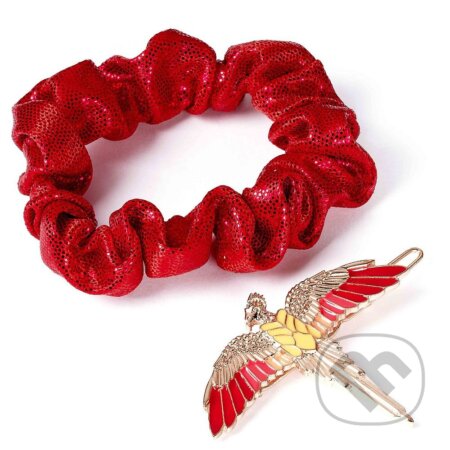 Gumička a sponka Harry Potter - Fénix Fawkes