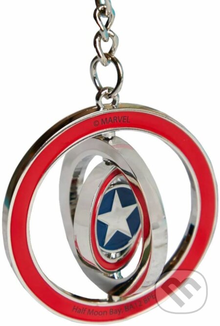 Prívesok na kľúče Marvel: Captain America&#039;s Shield, Captain America, 2022
