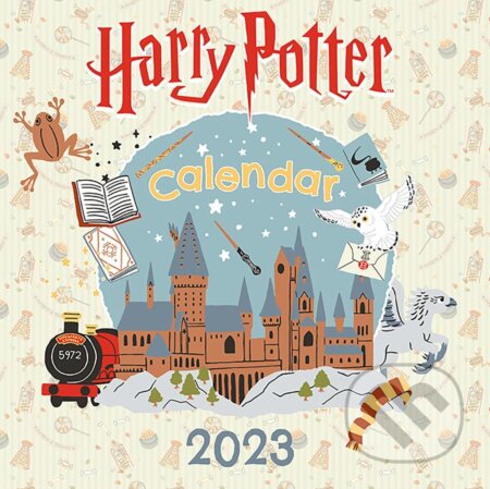 Oficiálny nástenný kalendár 2023 Harry Potter: Rokfort, Harry Potter, 2022