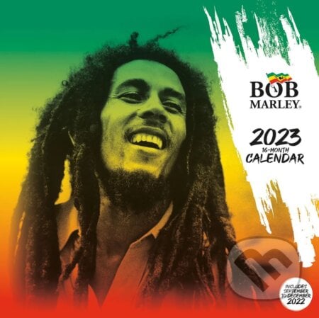 Oficiálny nástenný kalendár 2023 Bob Marley, , 2022