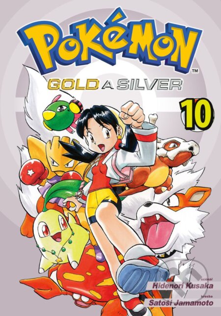 Pokémon 10: Gold a Silver - Hidenori Kusaka, Satoši Jamamoto (Illustrátor), Crew, 2022