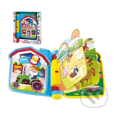 Knížka edukační na baterie se zvukem - hra z kategorie Vzdělávací hry