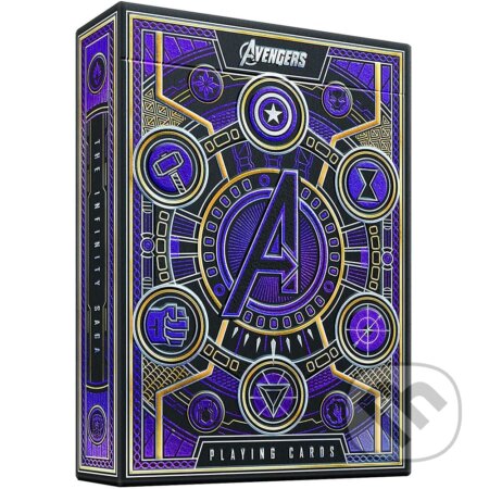 Hracie karty Theory11: Avengers (fialové), Fantasy, 2022