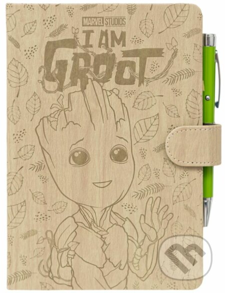 Poznámkový blok s perom Marvel - Guardians Of The Galaxy|Strážci Galaxie: Groot, , 2022