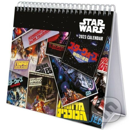 Stolový kalendár 2023 Star Wars: Classics, , 2022
