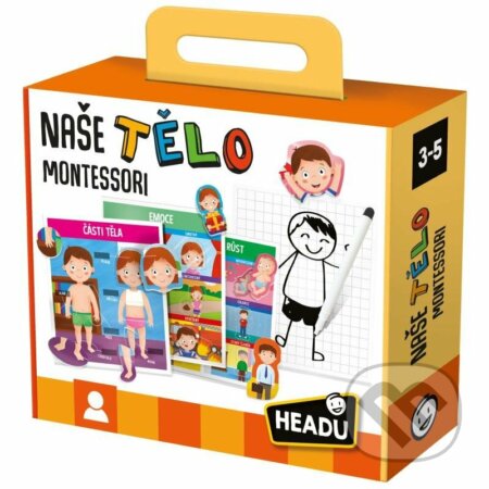 Montessori - Naše tělo - hra z kategorie Vzdělávací hry
