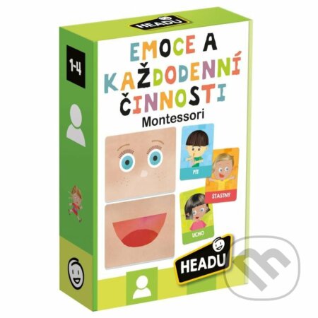 Montessori - Emoce a každodenní činnosti - hra z kategorie Vzdělávací hry