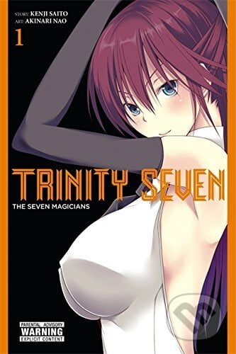 Trinity Seven Volume 1 - Kenji Saitou, Yen Press, 2015