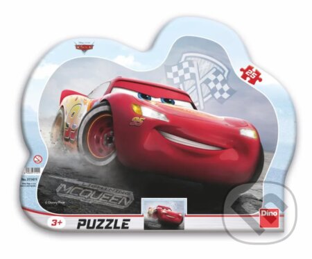Puzzle Cars 3 Blesk McQueen, Dino, 2020