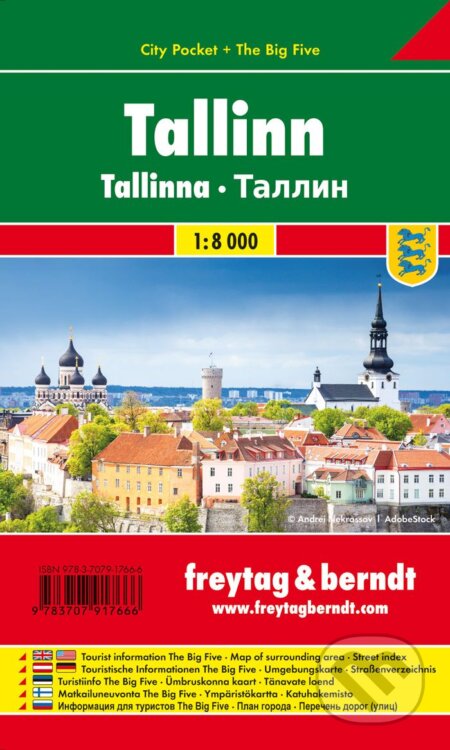 Tallinn 1:10 000, freytag&berndt, 2018