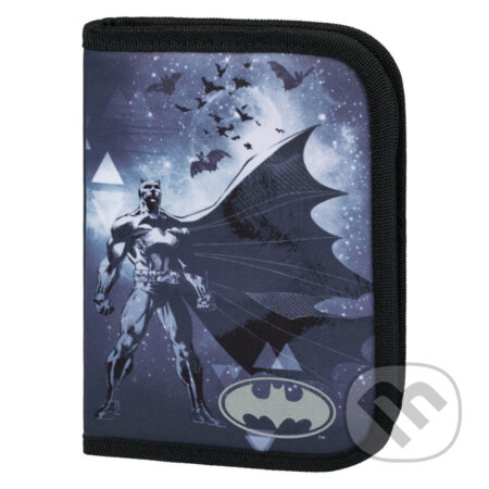Školní penál klasik Baagl Batman Storm (dvě chlopně)