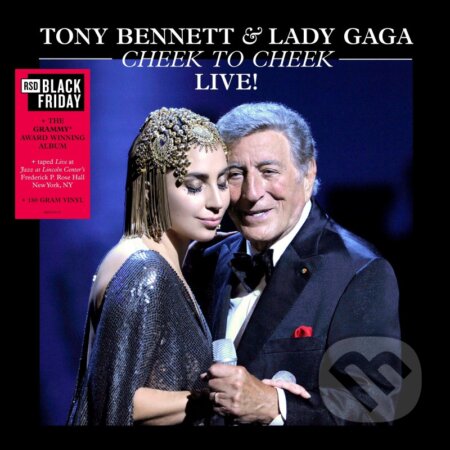 Lady Gaga & Tony Bennett: Cheek To Cheek Live! LP - Lady Gaga, Tony Bennett, Hudobné albumy, 2022