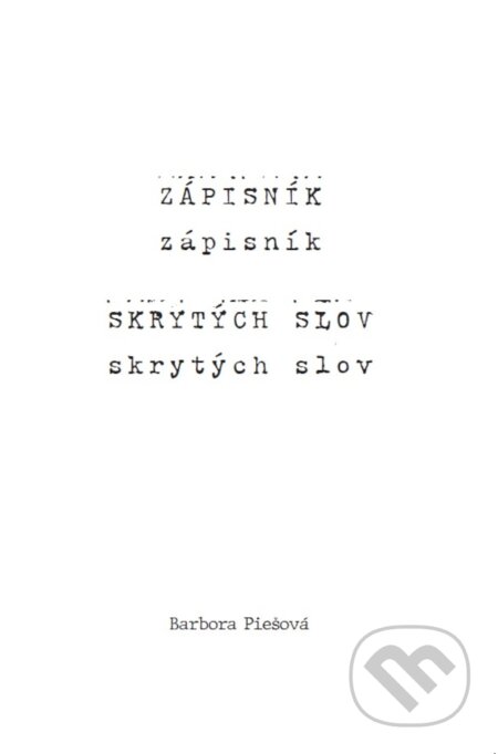 Zápisník skrytých slov - Barbora Piešová