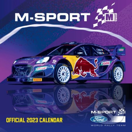 Oficiálny nástenný kalendár 2023 M-Sport Ford World Rally, , 2022