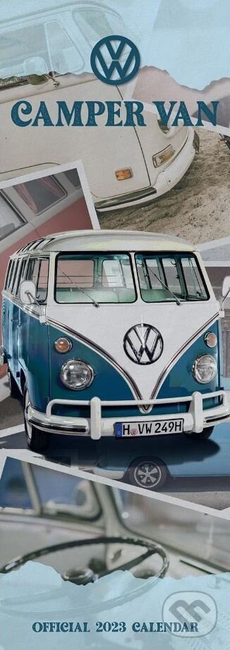 Oficiálny nástenný kalendár VW Volkswagen Camper, , 2022