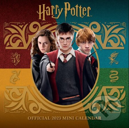 Oficiálny nástenný mini kalendár 2023: Harry Potter, Harry Potter, 2022