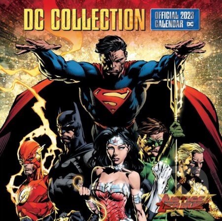 Oficiálny nástenný kalendár 2023: DC Comics Originals - s plagátom, DC Comics, 2022