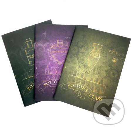 Zošity A6 Harry Potter - Potions (3 ks), Pyramid International, 2022