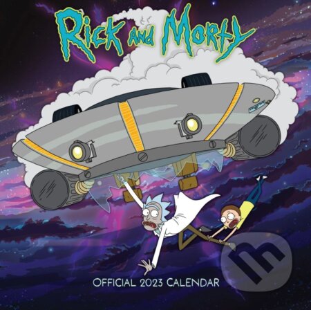 Oficiálny nástenný kalendár 2023: Rick and Morty s plagátom, , 2022