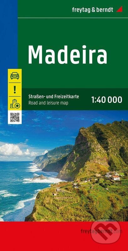 Madeira 1:40 000, freytag&berndt, 2020