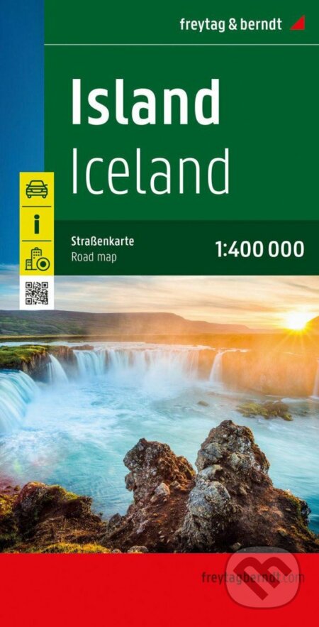 Island 1:400 000, freytag&berndt, 2022