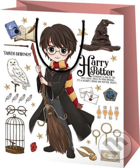 Darčeková taška Harry Potter maxi - Kúzelné predmety