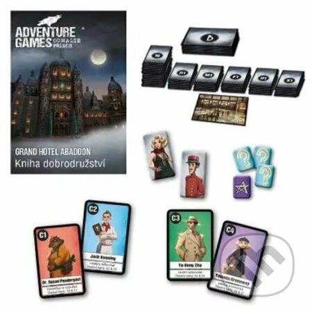 Adventure Games: Grand hotel Abaddon - hra z kategorie Party hry