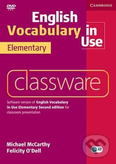 English Vocabulary in Use 2nd Edition Elementary: Classware DVD-ROM - Michael McCarthy, Cambridge University Press, 2016
