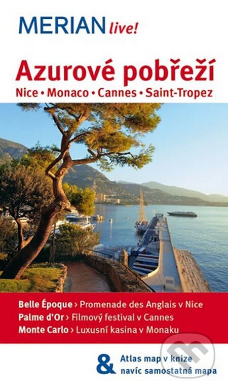Azurové pobřeží - Nice, Monaco, Cannes, Saint-Tropez - Gisela Buddée, Vašut, 2014