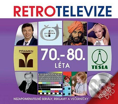 Retro televize - 70.-80. léta (DVD + kniha), Popron music, 2013