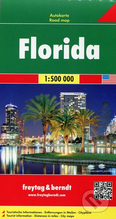 Florida 1:500 000, freytag&berndt, 2016