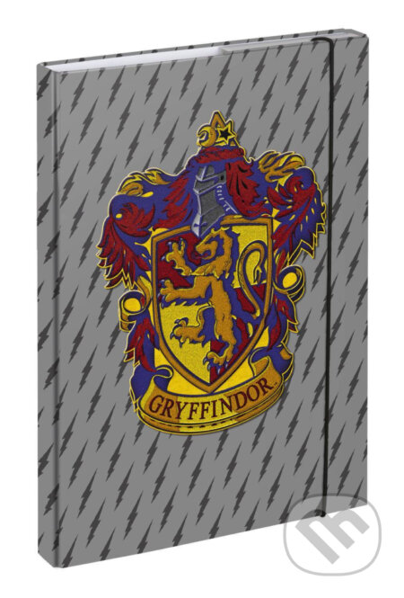Desky na školní sešity Baagl Harry Potter Gryffindor (Nebelvír) Erb, Presco Group, 2022