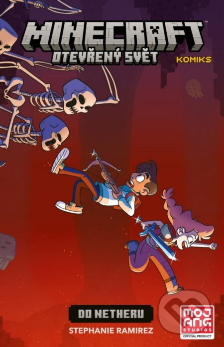 Minecraft komiks: Otevřený svět - Do Netheru - Stephanie Ramirez - kniha z kategorie Beletrie pro děti
