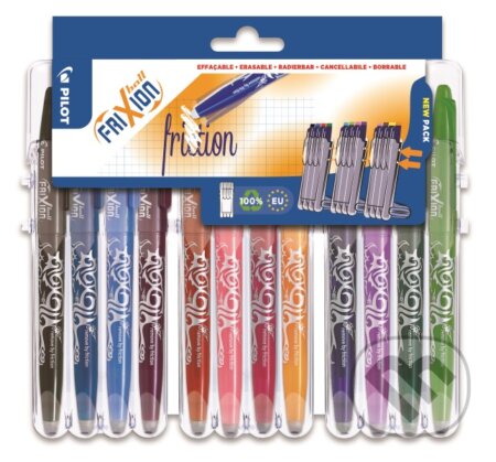 Sada Set2Go 12 kusov Roller FriXion Ball, 0.7, (M) stredné