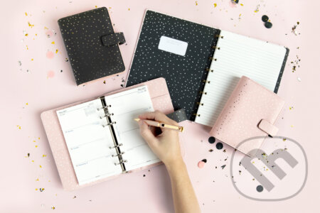 Filofax Guľôčkové pero Confetti Rose Quartz