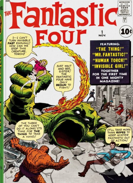 Marvel Comics Library. Fantastic Four. 1. - Mark Waid, Mike Massimino, Stan Lee (Ilustrátor), Jack Kirby (Ilustrátor), Taschen, 2022