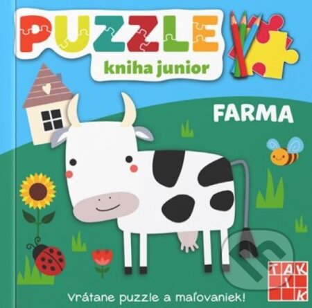 Farma - Puzzle kniha junior, Taktik, 2022
