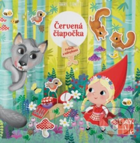 Červená čiapočka - príbeh s nálepkami - kniha z kategorie Beletrie pro děti