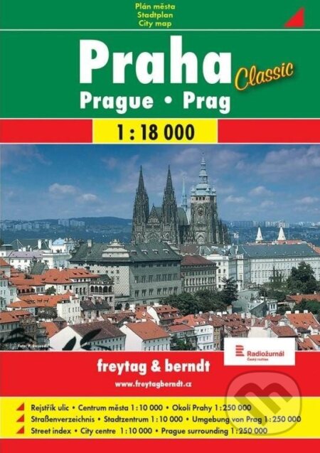 Praha atlas 1:18 000, SHOCart, 2002