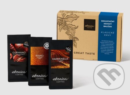 Degustačný balíček - Klasické kávy, EBENICA Coffee