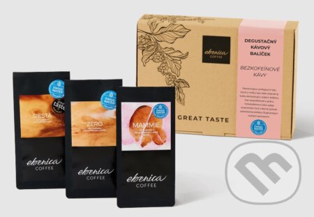 Degustačný balíček - Bezkofeínové kávy (3x70g)