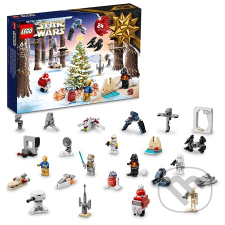 LEGO® Star Wars™ 75340 Adventný kalendár, LEGO, 2022