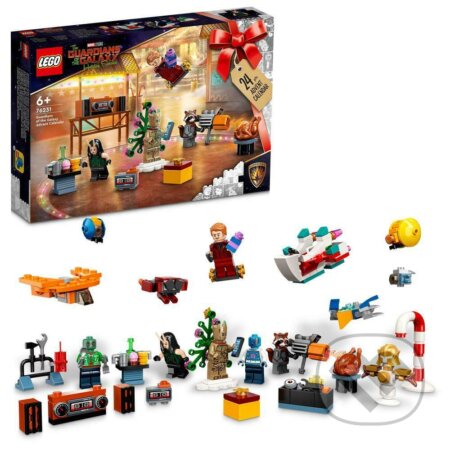 LEGO® Marvel 76231 Adventný kalendár Strážcovia Galaxie, LEGO, 2022
