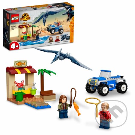 LEGO® Jurassic World™ 76943 Naháňačka s pteranodonom, LEGO, 2022