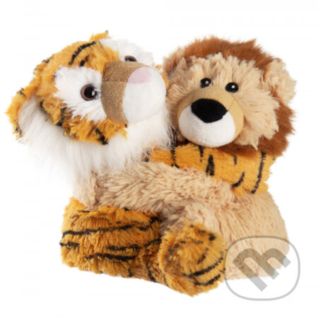 Hrejivá plyšová hračka - Tiger a lev v páre, Albi