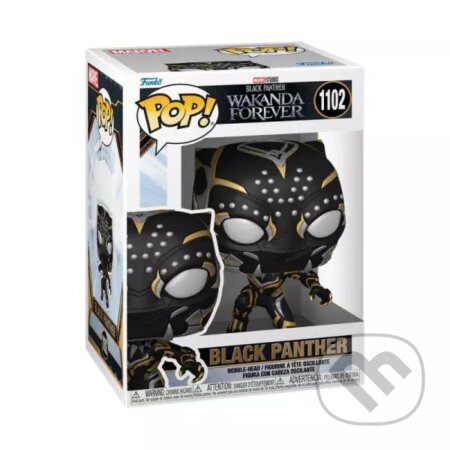 Funko POP Marvel: Black Panther Wakanda Forever - Black Panther, Funko, 2022