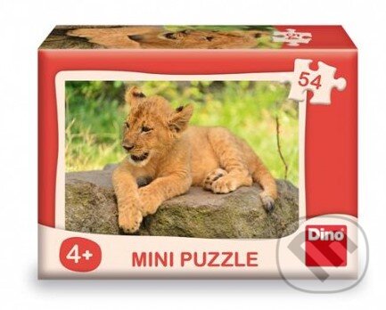 Zvířátka minipuzzle - lev, Dino