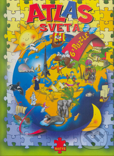 Ilustrovaný atlas s puzzle - Robert Olszewski, Matys, 2004