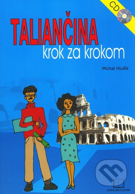 Taliančina krok za krokom, CD - Michal Hlušík, Kniha-Spoločník, 2004