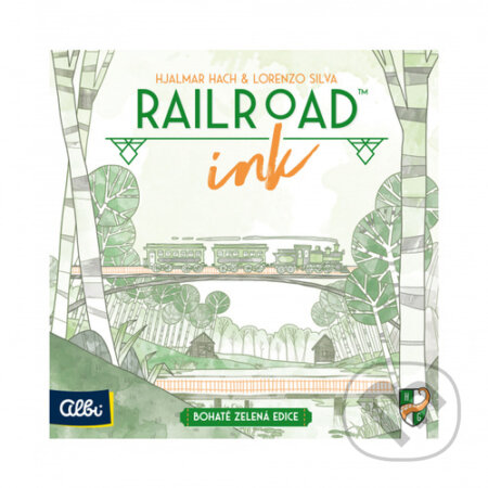 Railroad Ink - Bohatě zelená edice, Albi, 2022